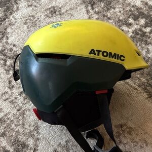 Yellow atomic ski helmet Youth Small